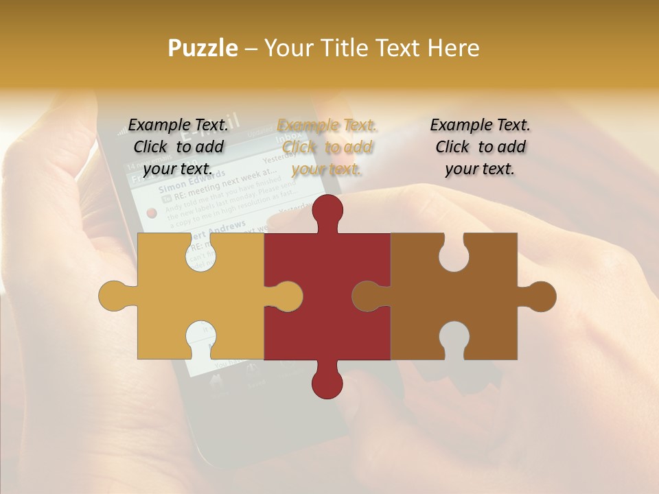 Message Internet Mail PowerPoint Template