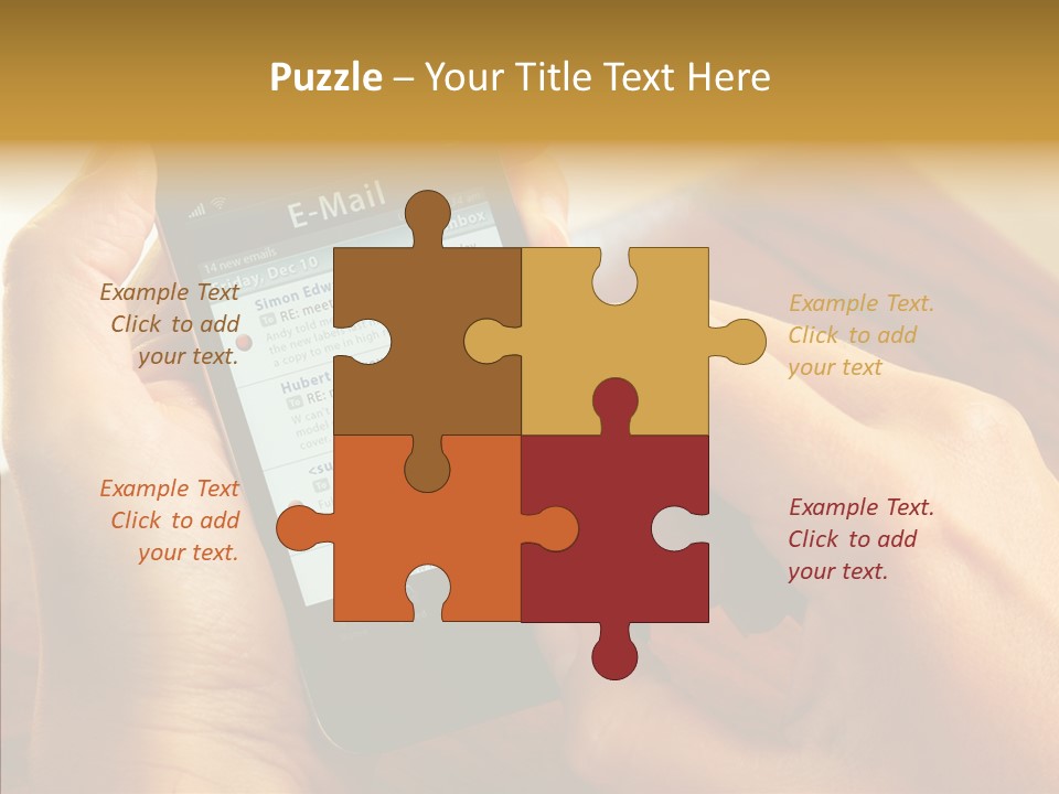 Message Internet Mail PowerPoint Template