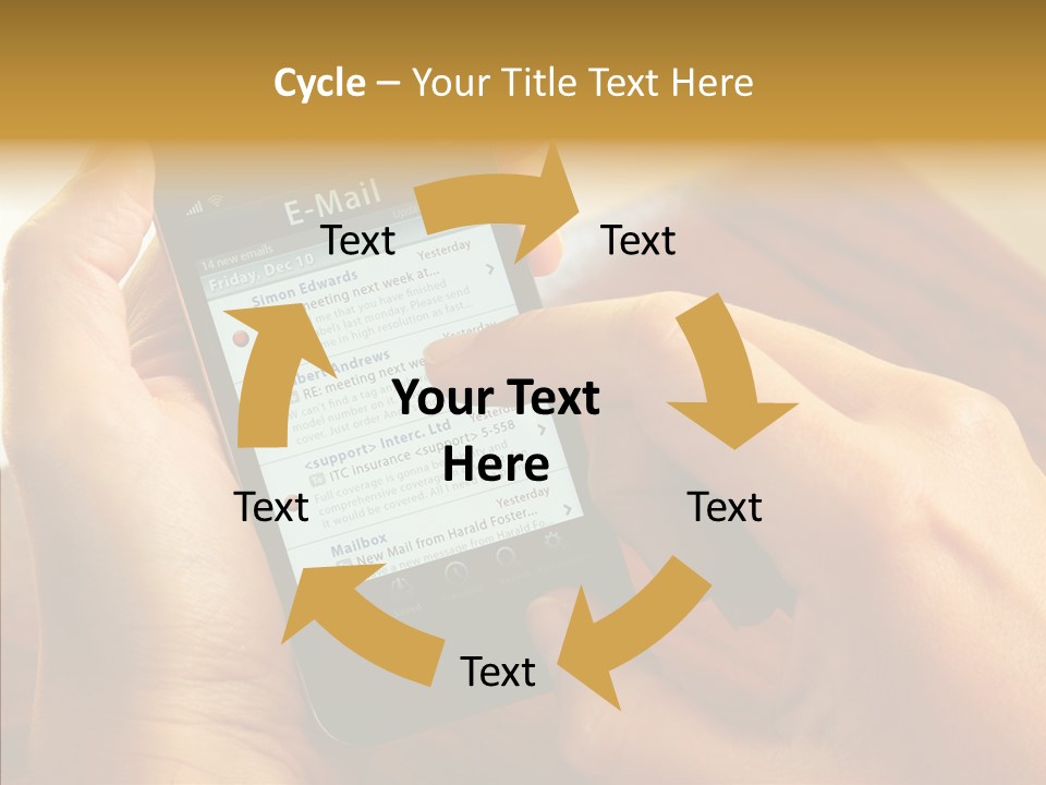 Message Internet Mail PowerPoint Template