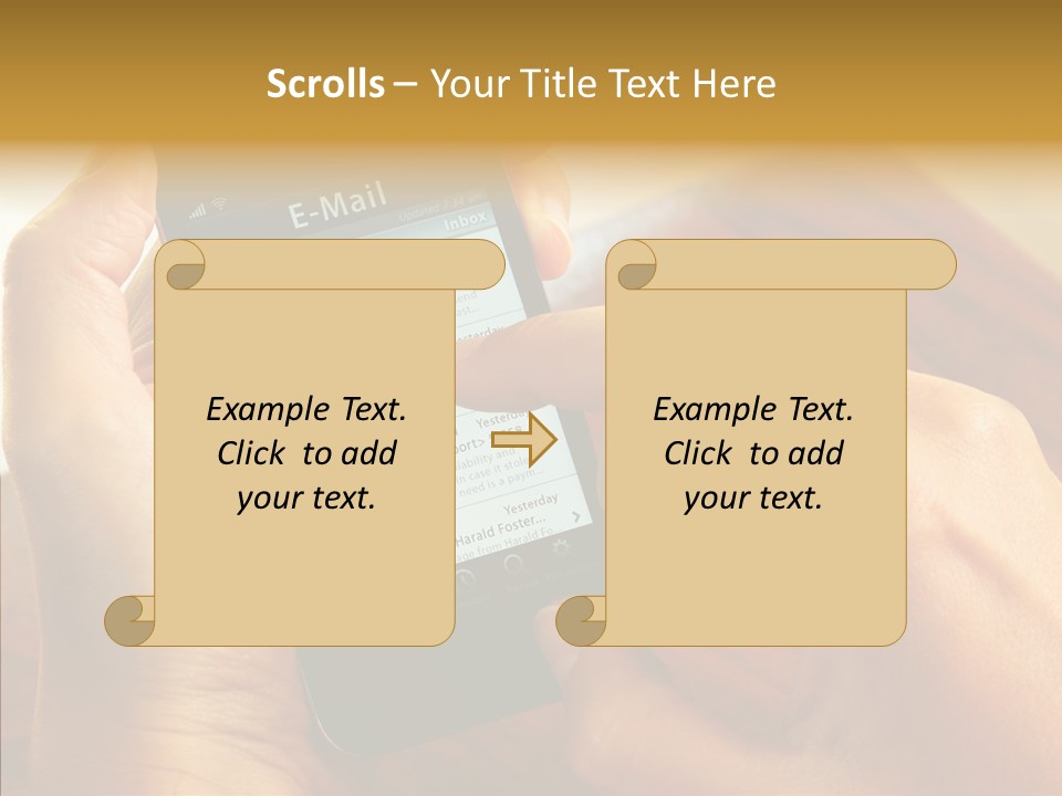 Message Internet Mail PowerPoint Template