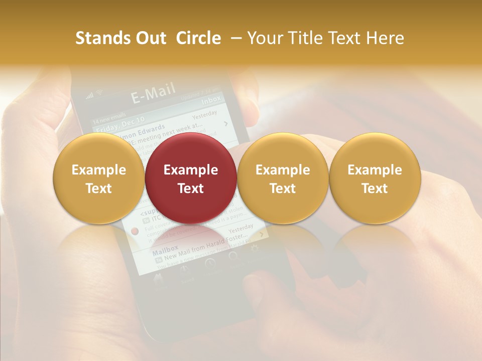 Message Internet Mail PowerPoint Template