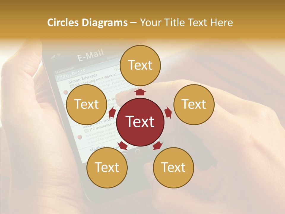 Message Internet Mail PowerPoint Template