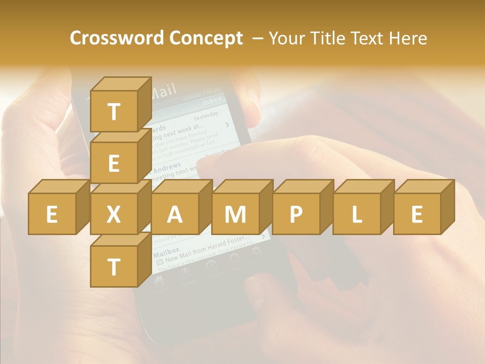 Message Internet Mail PowerPoint Template