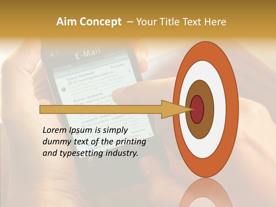 Message Internet Mail PowerPoint Template