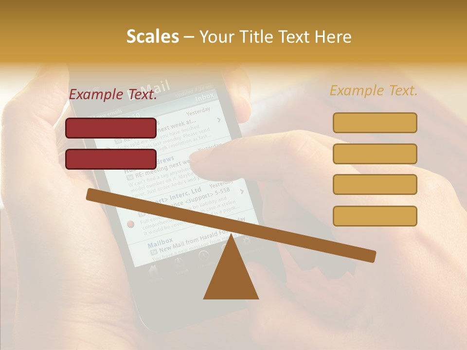 Message Internet Mail PowerPoint Template
