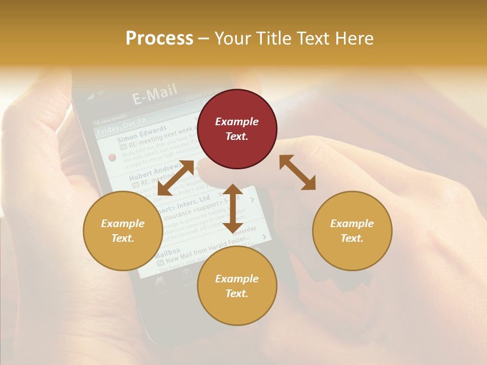 Message Internet Mail PowerPoint Template