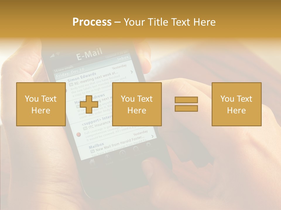 Message Internet Mail PowerPoint Template