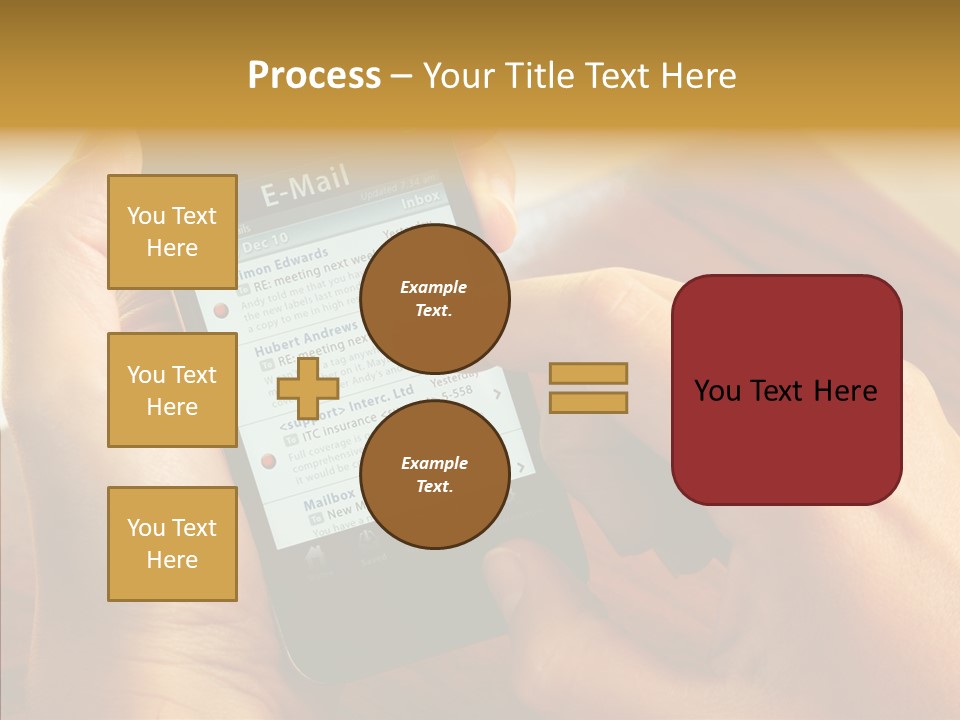 Message Internet Mail PowerPoint Template