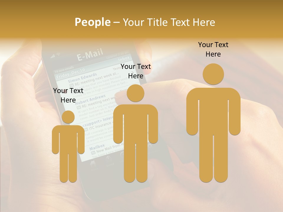 Message Internet Mail PowerPoint Template