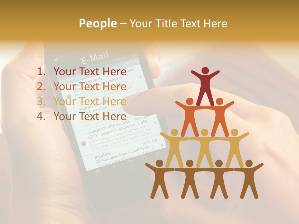 Message Internet Mail PowerPoint Template