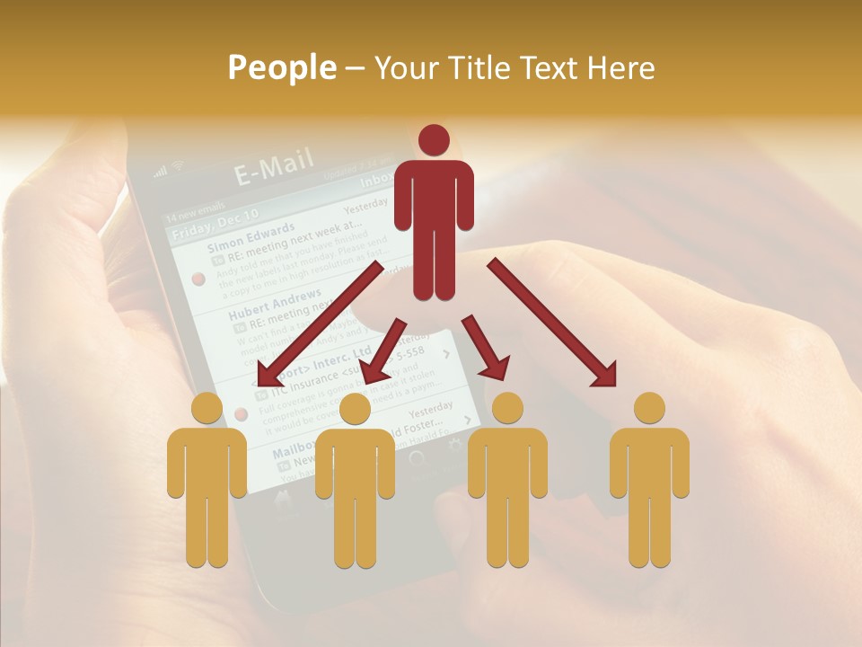 Message Internet Mail PowerPoint Template