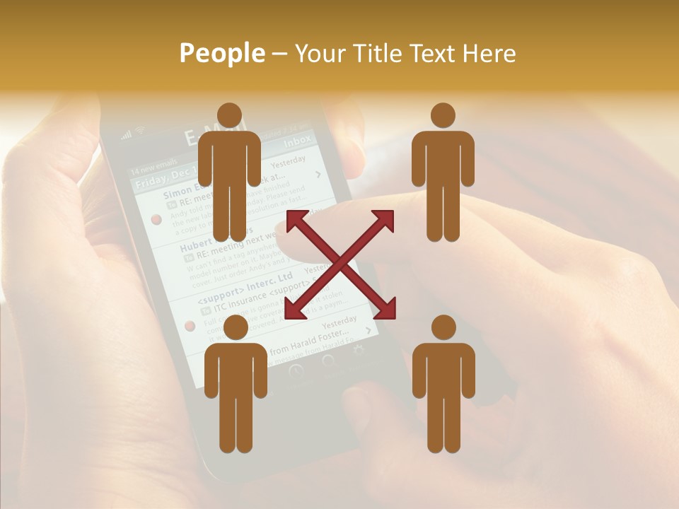 Message Internet Mail PowerPoint Template