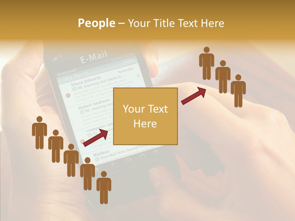 Message Internet Mail PowerPoint Template