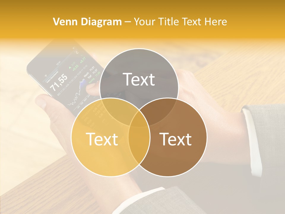 Anfassen Lesen Anzug PowerPoint Template