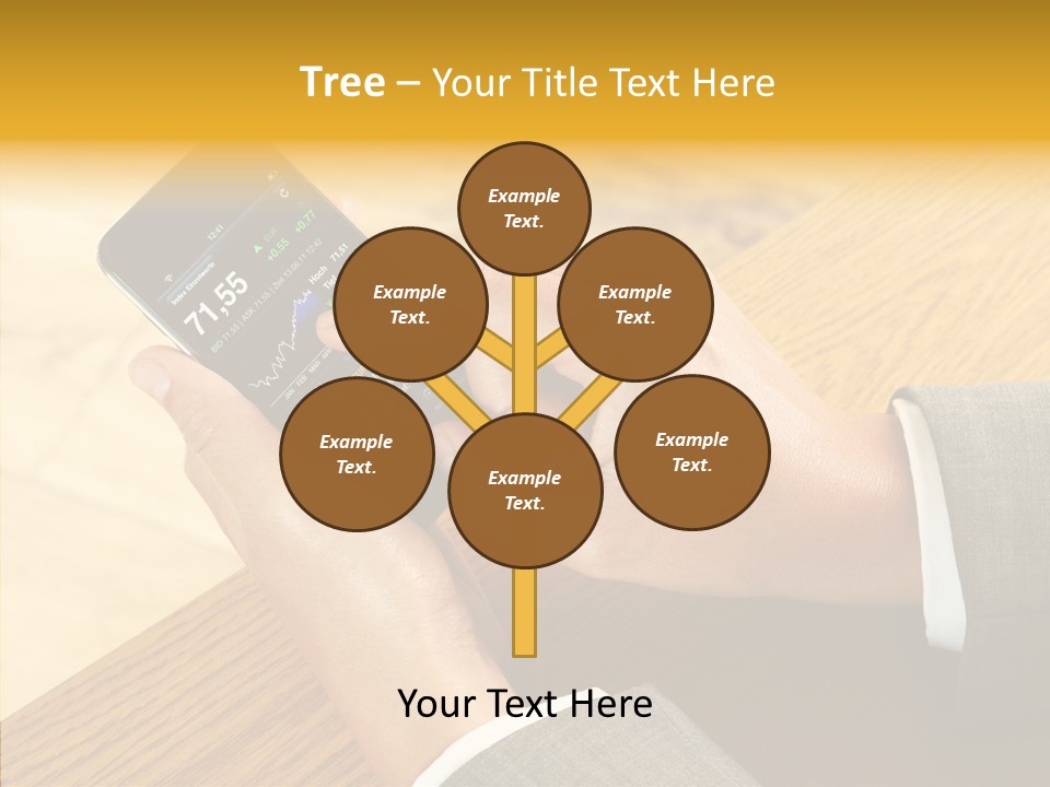 Anfassen Lesen Anzug PowerPoint Template