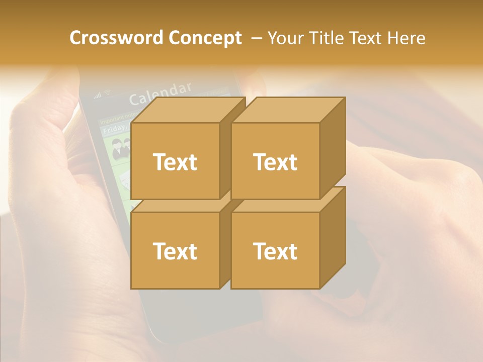 Schedule Finger Trading PowerPoint Template