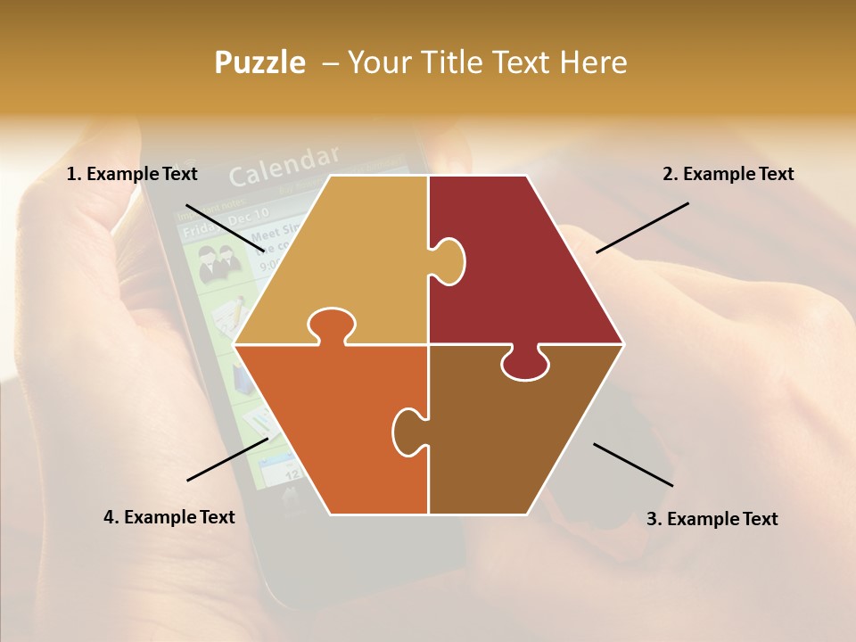 Schedule Finger Trading PowerPoint Template