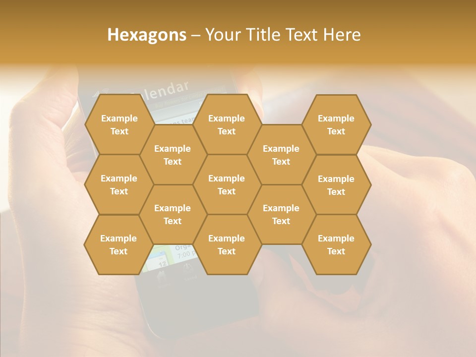 Schedule Finger Trading PowerPoint Template