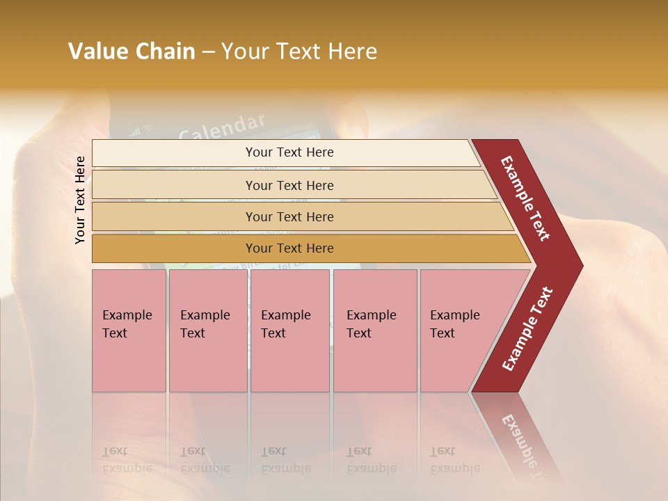 Schedule Finger Trading PowerPoint Template