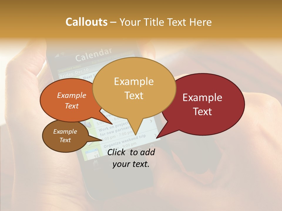Schedule Finger Trading PowerPoint Template