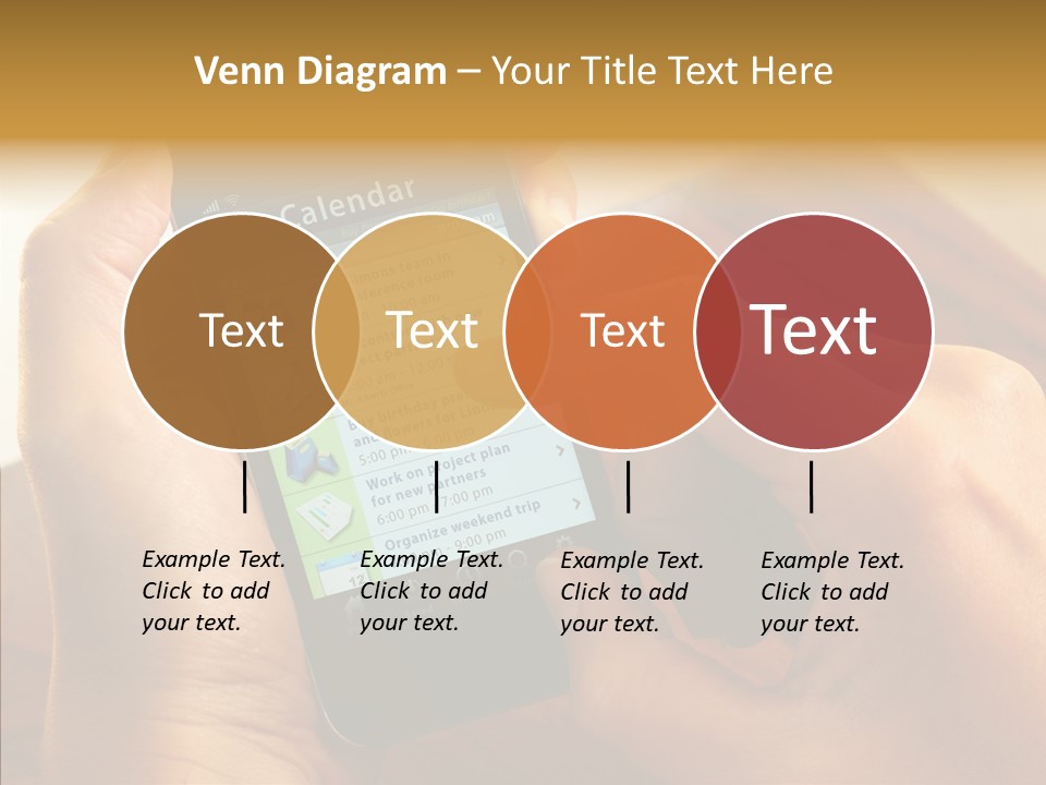 Schedule Finger Trading PowerPoint Template