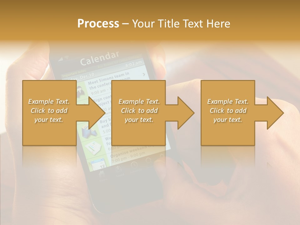 Schedule Finger Trading PowerPoint Template