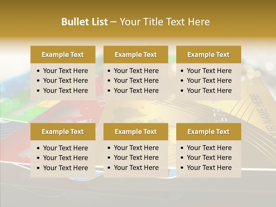 Business Consumer Financial PowerPoint Template