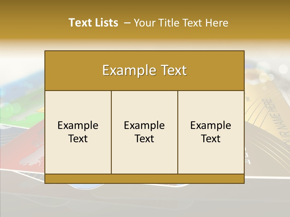 Business Consumer Financial PowerPoint Template