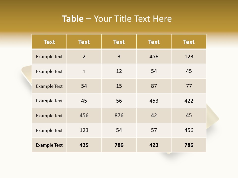 Pay Sign Number PowerPoint Template