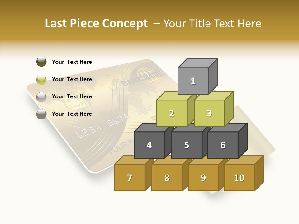 Pay Sign Number PowerPoint Template