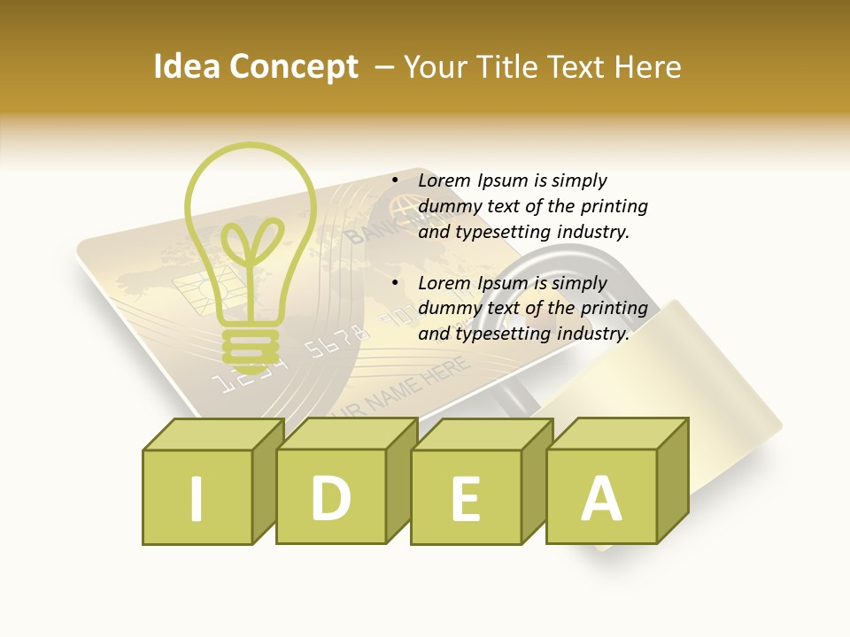 Pay Sign Number PowerPoint Template
