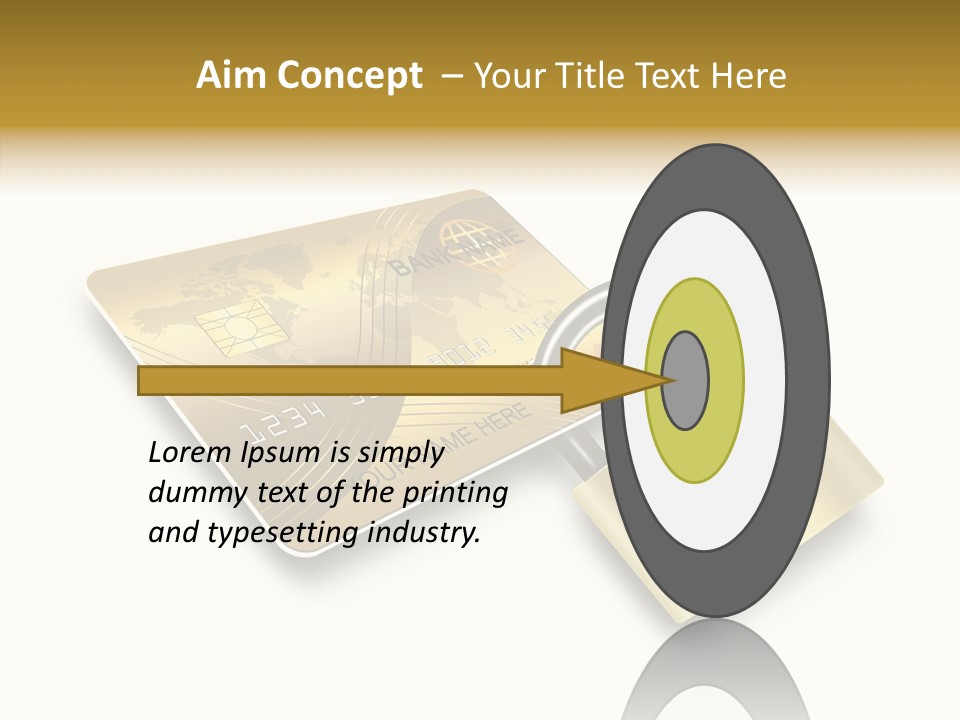 Pay Sign Number PowerPoint Template