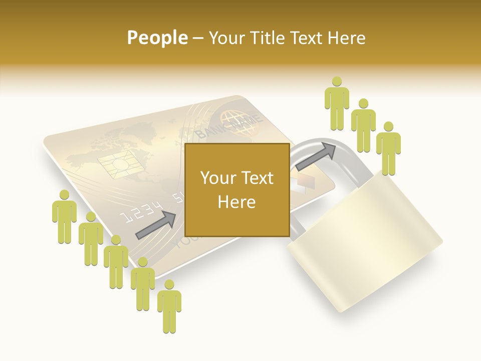 Pay Sign Number PowerPoint Template