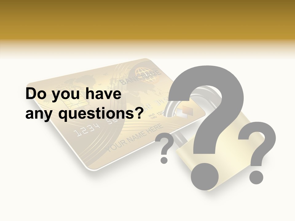 Pay Sign Number PowerPoint Template