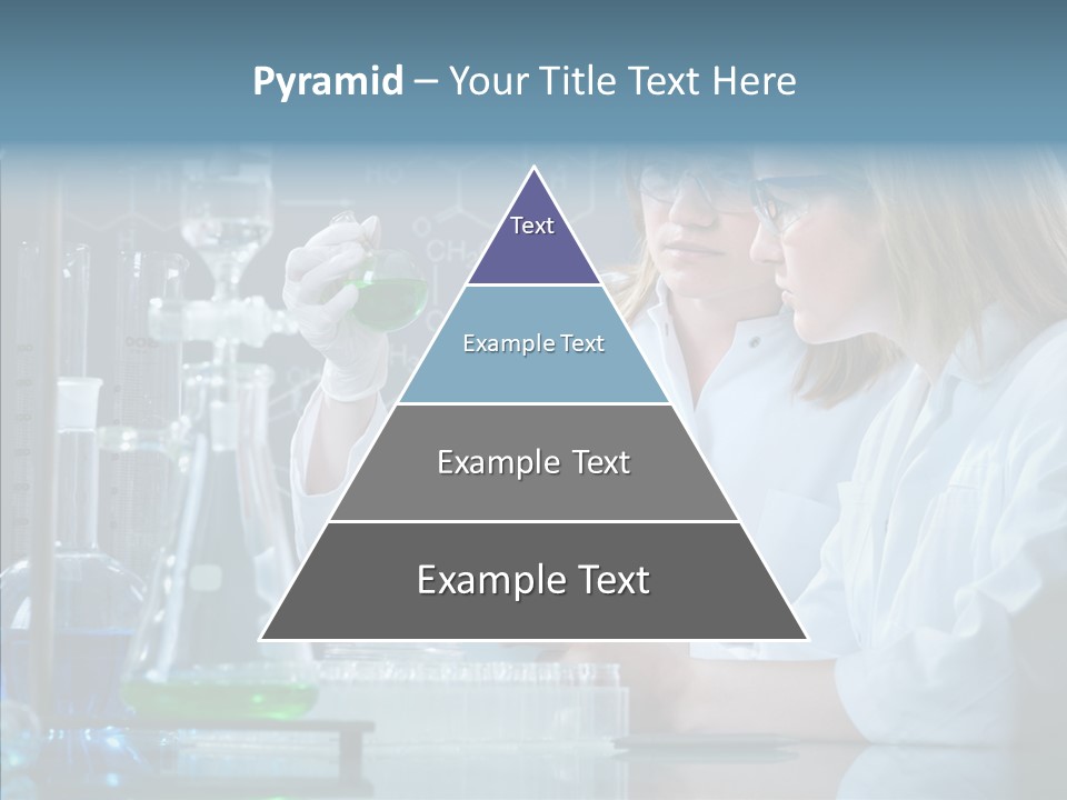 Beaker Dna Experiment PowerPoint Template