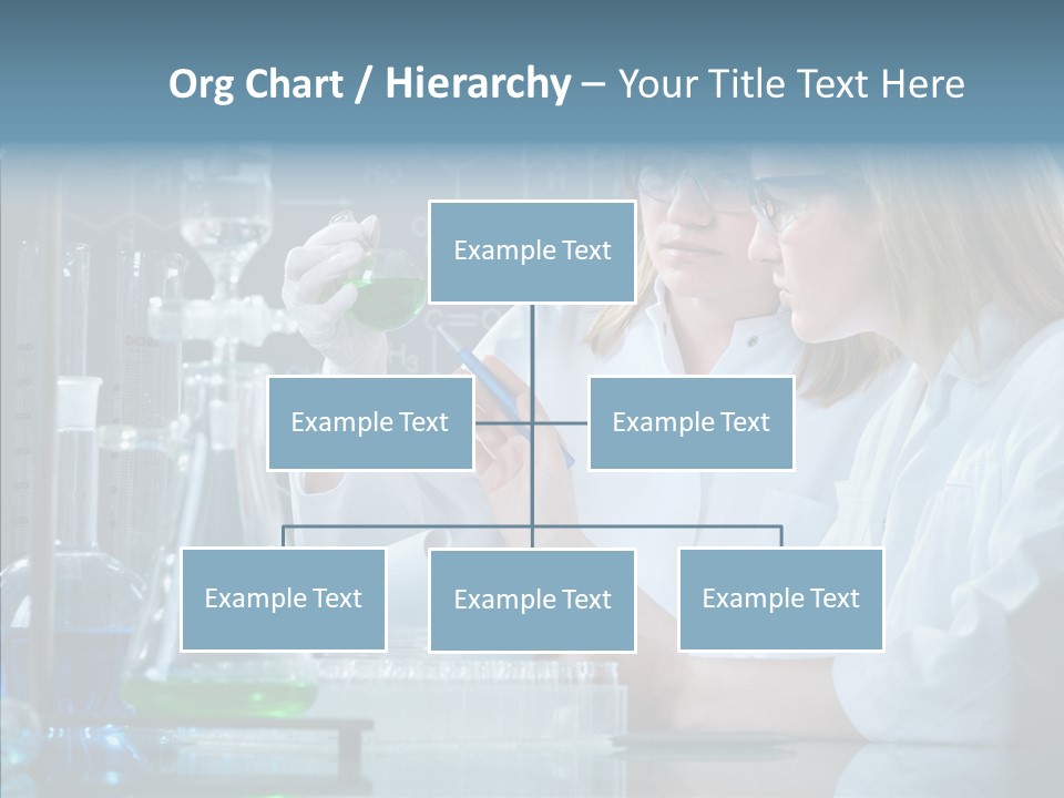 Beaker Dna Experiment PowerPoint Template