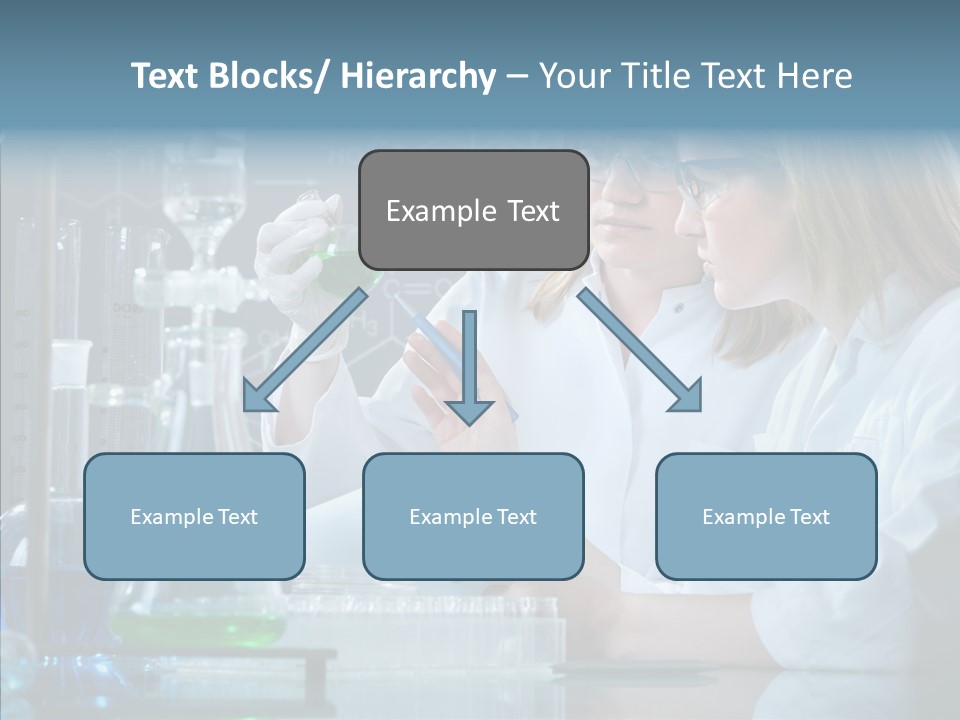 Beaker Dna Experiment PowerPoint Template