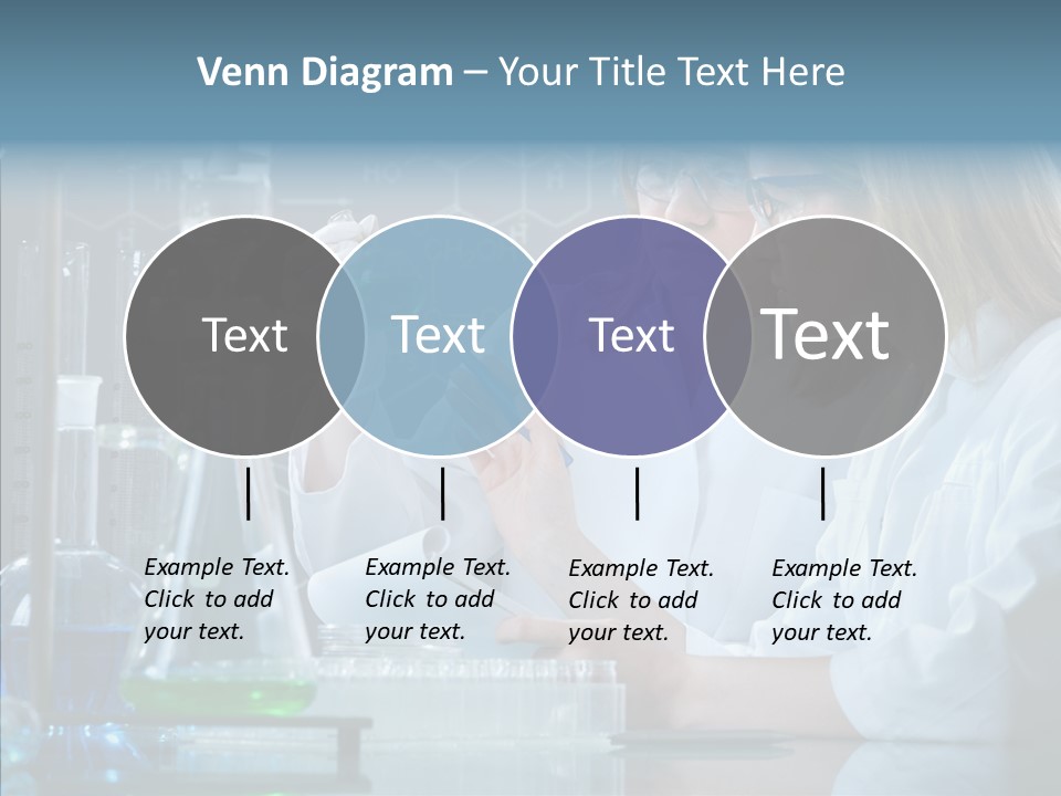 Beaker Dna Experiment PowerPoint Template