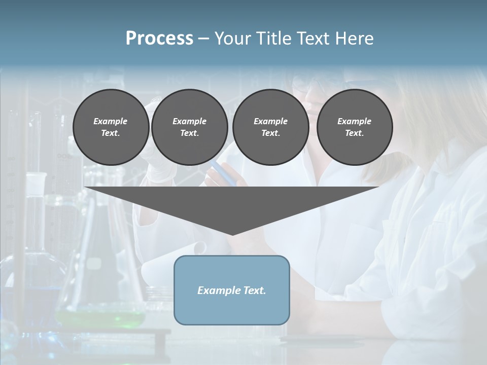 Beaker Dna Experiment PowerPoint Template