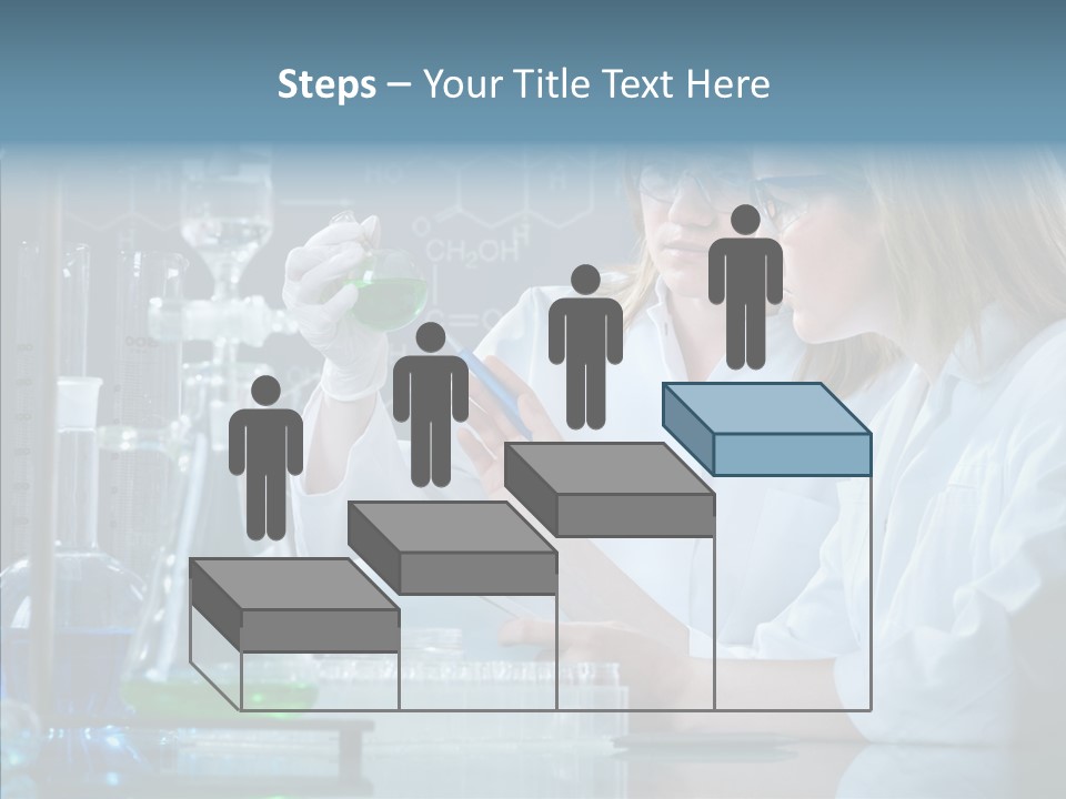 Beaker Dna Experiment PowerPoint Template