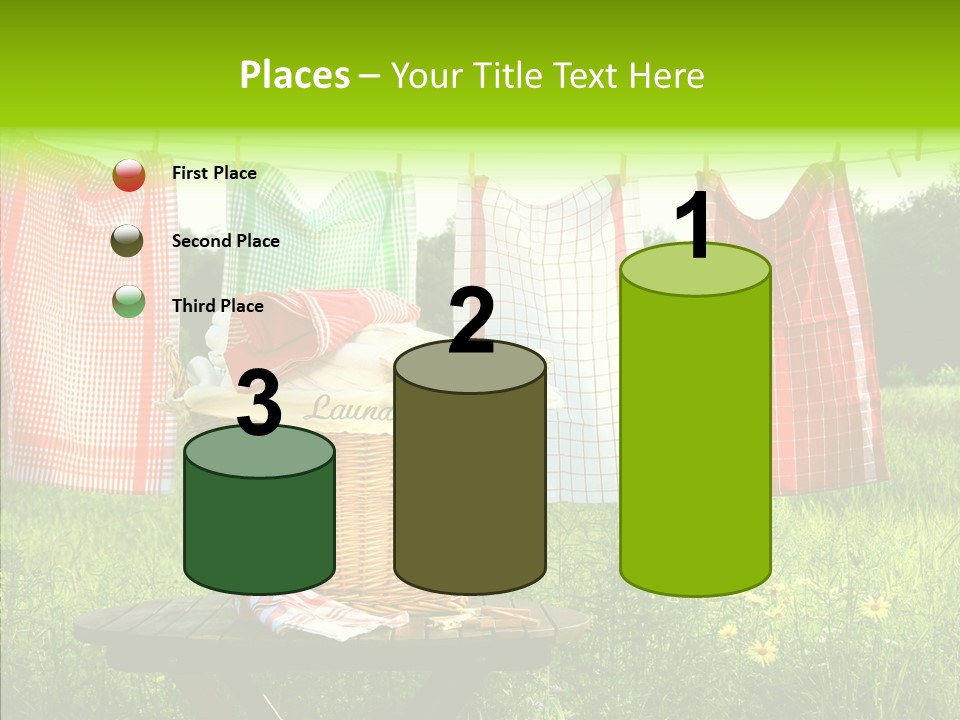 Basket Hanging Cord PowerPoint Template