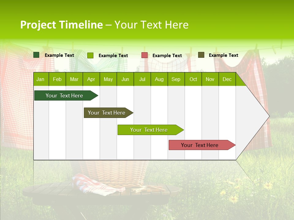 Basket Hanging Cord PowerPoint Template