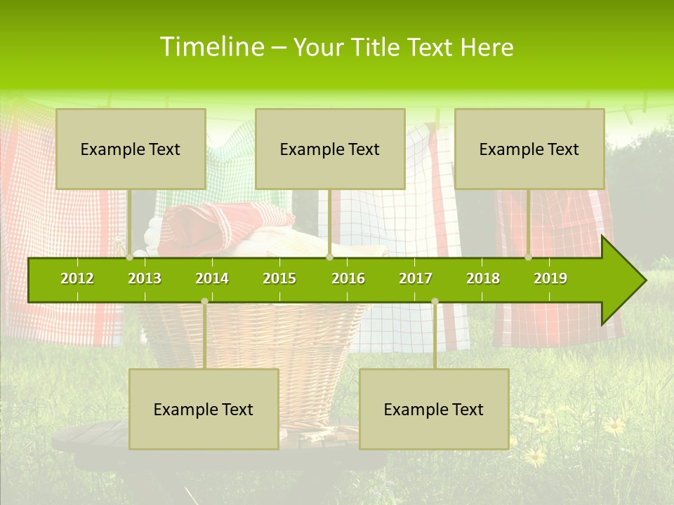 Basket Hanging Cord PowerPoint Template