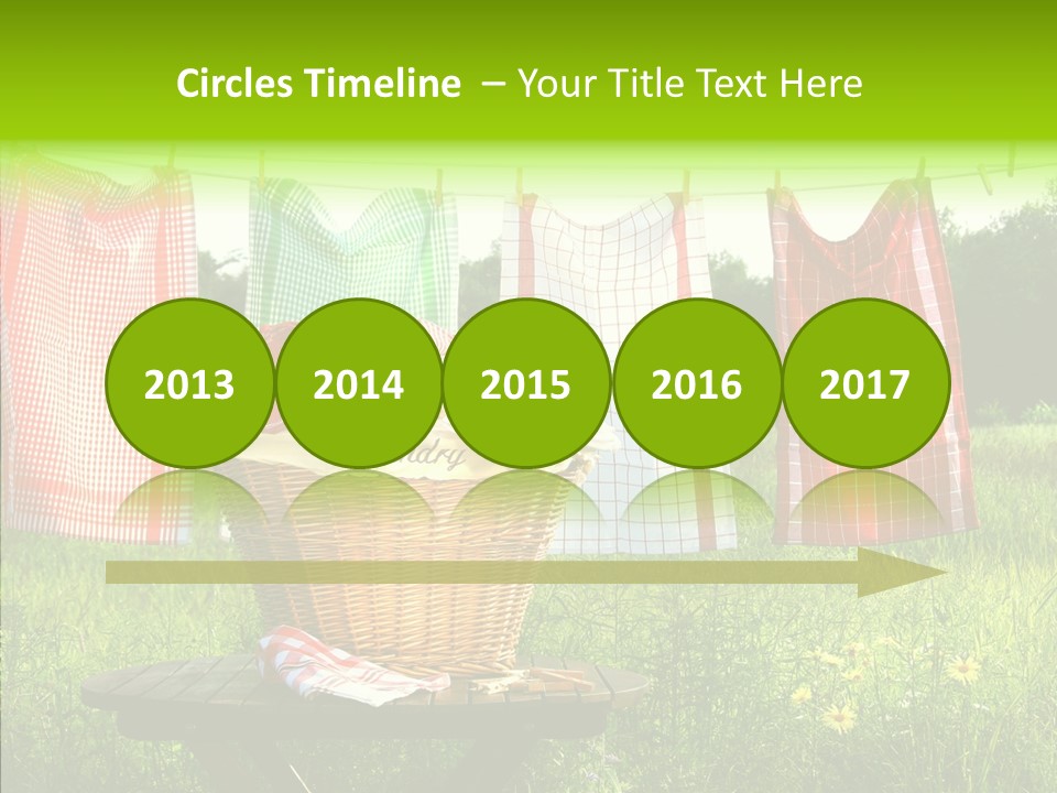 Basket Hanging Cord PowerPoint Template