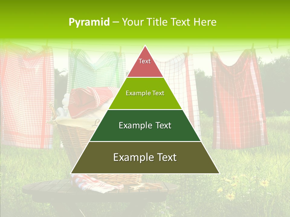 Basket Hanging Cord PowerPoint Template