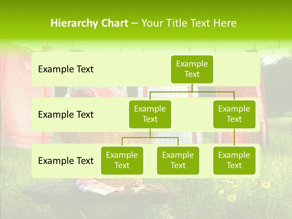Basket Hanging Cord PowerPoint Template