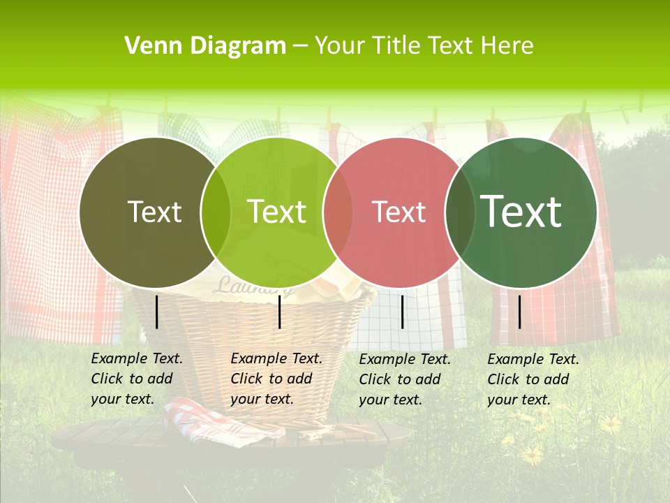 Basket Hanging Cord PowerPoint Template