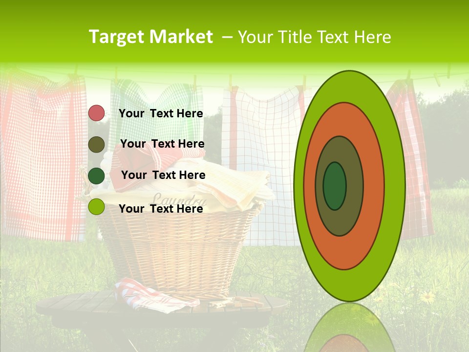 Basket Hanging Cord PowerPoint Template