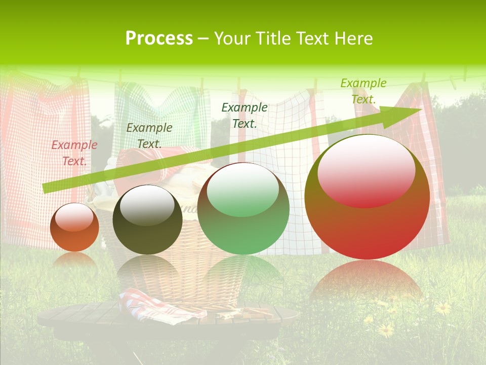 Basket Hanging Cord PowerPoint Template