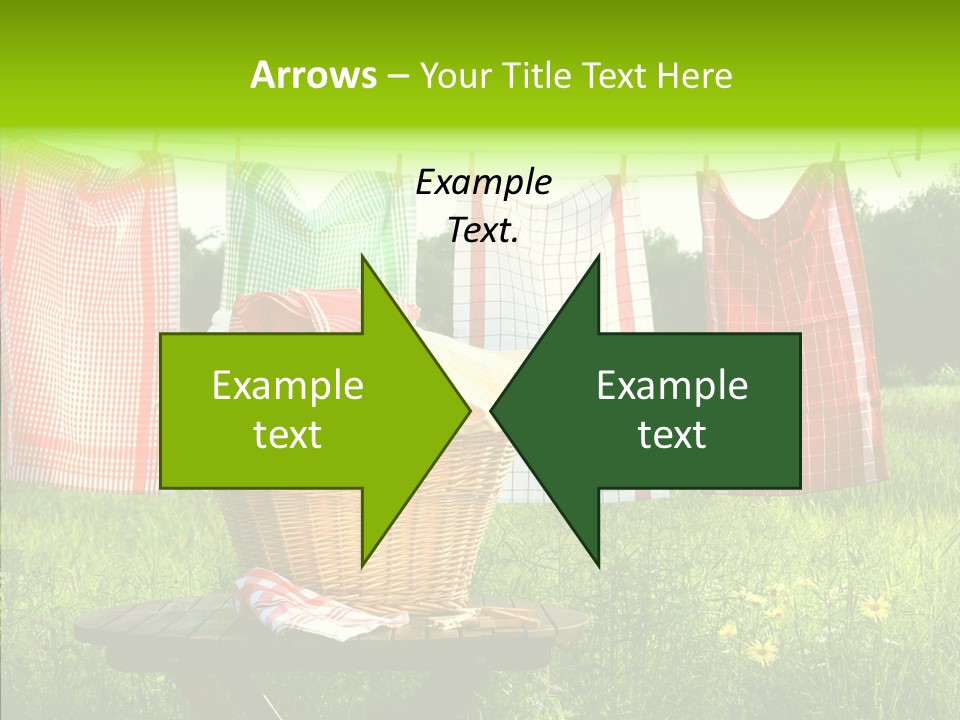 Basket Hanging Cord PowerPoint Template